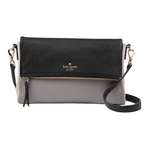 Kate Spade Black and Gray Crossbody Bag
